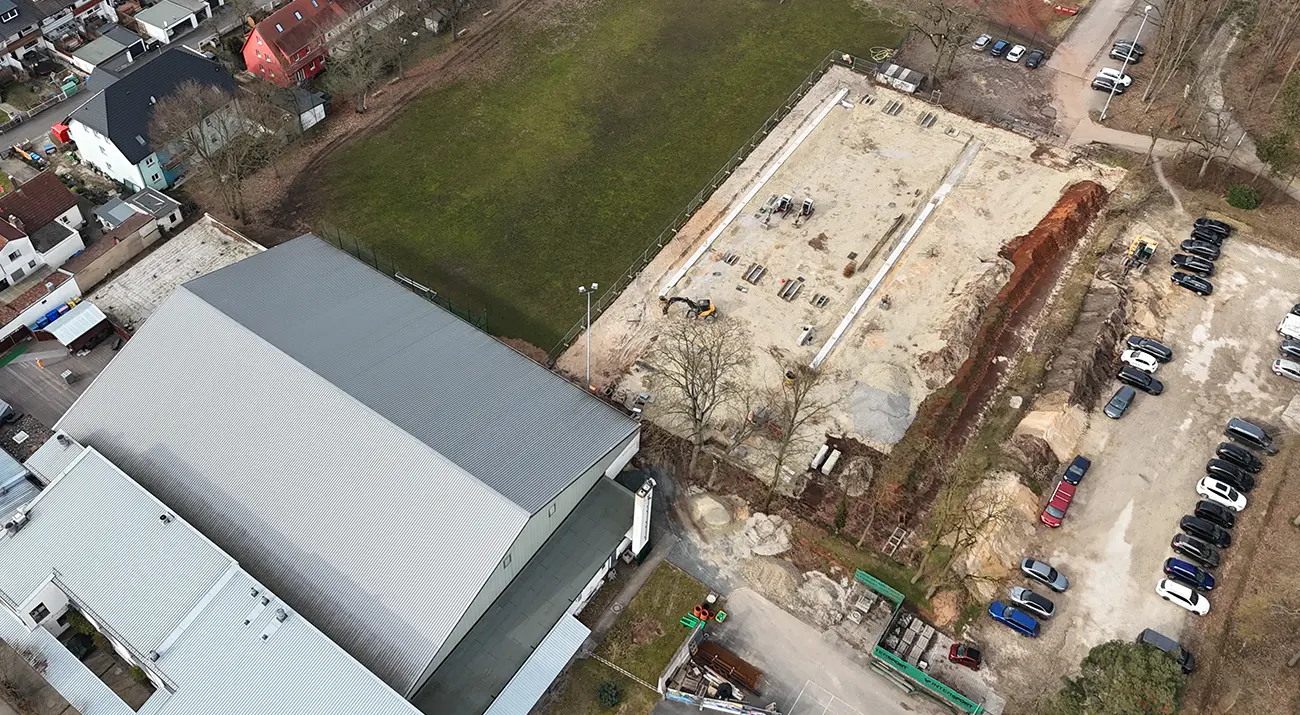 Projekt MTV Bamberg Sportpark: Bau