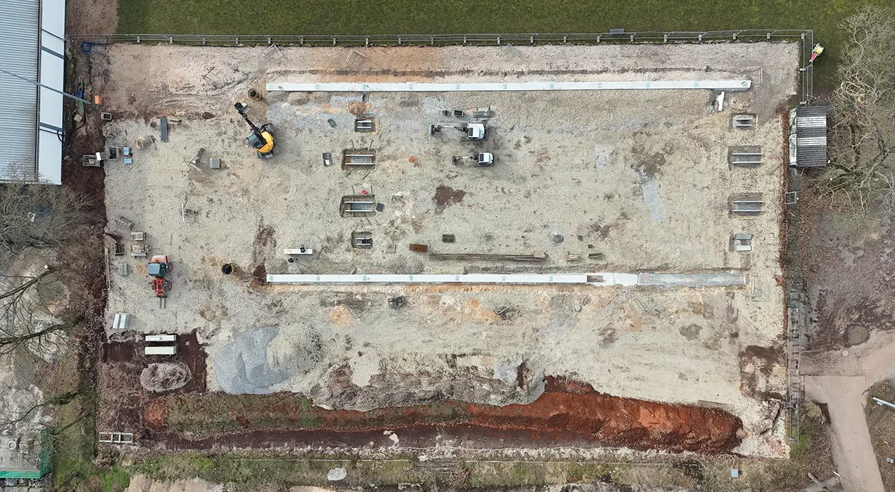 Projekt MTV Bamberg Sportpark: Bau