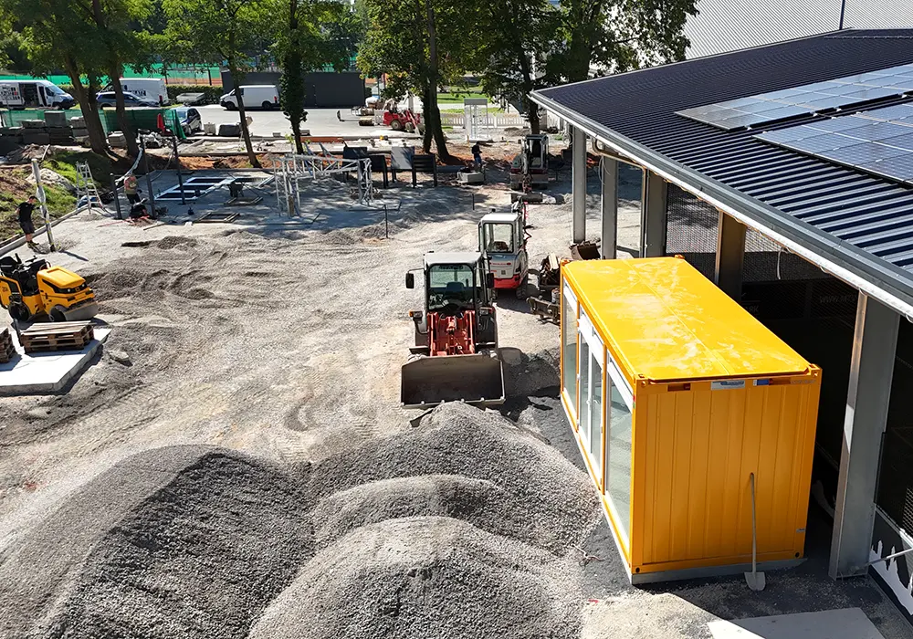 Projekt MTV Bamberg Sportpark: Bau