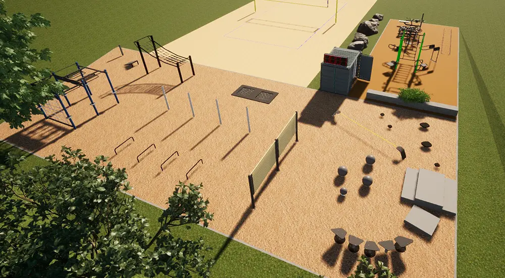 Teaserbild: Ninja Parcours