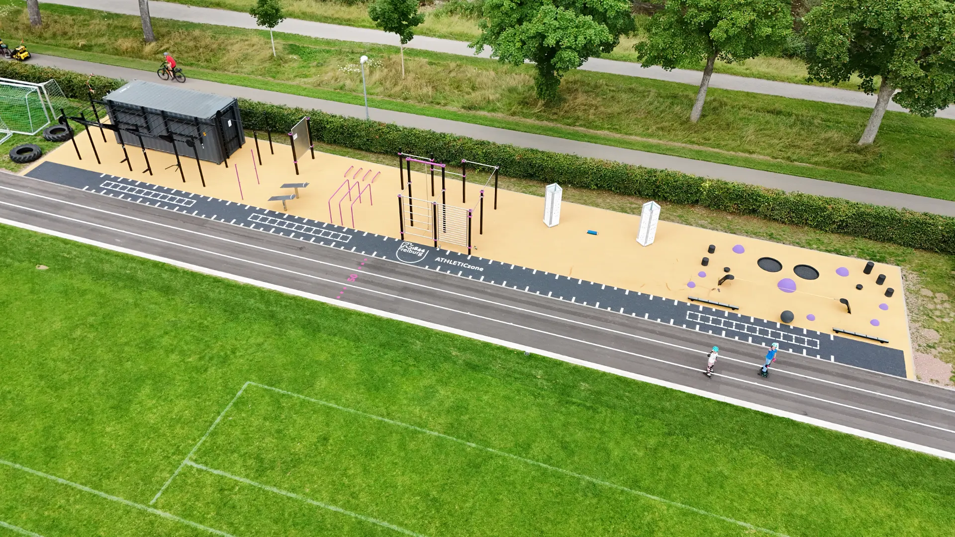 Projekt Titelbild Freiburger Turnerschaft Stadion Areal