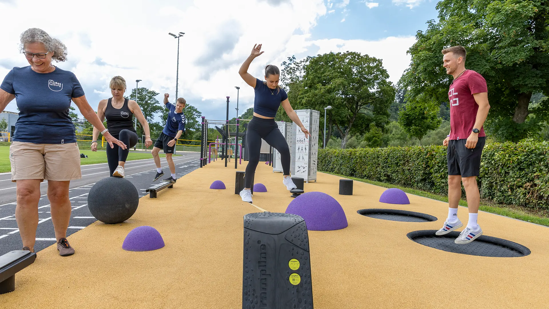 Projekt Titelbild Freiburger Turnerschaft Stadion Areal